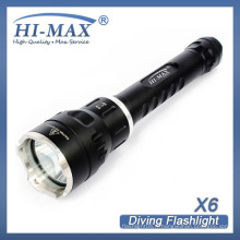 HI-MAX nouvelle arrivée 200m irradiation lotus attaque tête plus lumineuse lampe torche